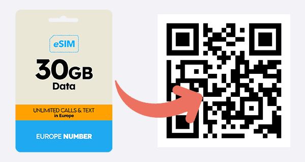 Immediately after your activation your Travel Sim will appear here